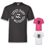 Junggesellenshirts.de Herrenshirt JGA Shirt "Letzte Nacht Im Wolfsrudel"