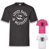 Junggesellenshirts.de Herrenshirt JGA Shirt "Letzte Nacht Im Wolfsrudel"