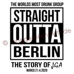 Junggesellenshirts.de Herrenshirt JGA Shirt "Straight Outta"