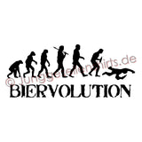 Junggesellenshirts.de Herrenshirt JGA Shirt Team "Biervolution"