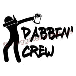 Junggesellenshirts.de Herrenshirt JGA Shirt Team "Dabbin' Crew"
