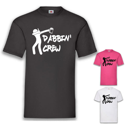 Junggesellenshirts.de Herrenshirt JGA Shirt Team "Dabbin' Crew"