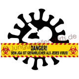 Junggesellenshirts.de Herrenshirt JGA Shirt Team "Danger"
