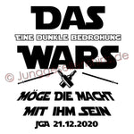 Junggesellenshirts.de Herrenshirt JGA Shirt Team "Das Wars II"