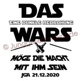 Junggesellenshirts.de Herrenshirt JGA Shirt Team "Das Wars II"