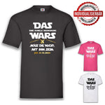 Junggesellenshirts.de Herrenshirt JGA Shirt Team "Das Wars II"