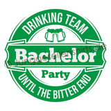 Junggesellenshirts.de Herrenshirt JGA Shirt Team "Drinking Team Beer"