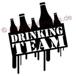 Junggesellenshirts.de Herrenshirt JGA Shirt Team "Drinking Team"