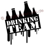 Junggesellenshirts.de Herrenshirt JGA Shirt Team "Drinking Team"