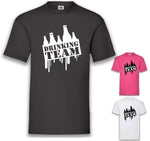 Junggesellenshirts.de Herrenshirt JGA Shirt Team "Drinking Team"