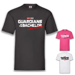 Junggesellenshirts.de Herrenshirt JGA Shirt Team "Guardians Of The Bachelor Lord Of The Drinks"