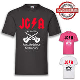 Junggesellenshirts.de Herrenshirt JGA Shirt Team "JGA Rock Abschiedstour"