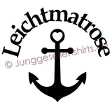 Junggesellenshirts.de Herrenshirt JGA Shirt Team "Leichtmatrose"