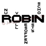 Junggesellenshirts.de Herrenshirt JGA Shirt Team "Robin Superheld"
