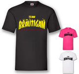 Junggesellenshirts.de Herrenshirt JGA Shirt Team "Skateboard"