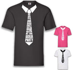 Junggesellenshirts.de Herrenshirt JGA Shirt Team "Suit Up"