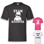 Junggesellenshirts.de Herrenshirt JGA Shirt Team "Team Hangover"