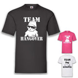 Junggesellenshirts.de Herrenshirt JGA Shirt Team "Team Hangover"