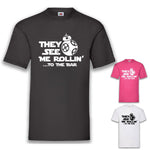 Junggesellenshirts.de Herrenshirt JGA Shirt Team "They See Me Rollin' To The Bar "