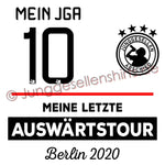Junggesellenshirts.de Herrenshirt JGA Trikot Bräutigam "Letzte Auswärtstour"