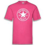 Junggesellenshirts.de Herrenshirt S / Fuchsia JGA Shirt "Bachelor Party"