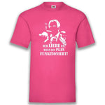 Junggesellenshirts.de Herrenshirt S / Fuchsia JGA Shirt Bräutigam "Hannibal B-Team"