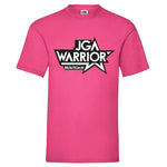 Junggesellenshirts.de Herrenshirt S / Fuchsia JGA Shirt Bräutigam "JGA Warrior"