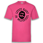 Junggesellenshirts.de Herrenshirt S / Fuchsia JGA Shirt "Letzte Nacht Im Wolfsrudel"