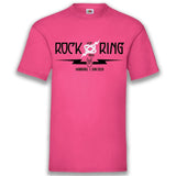 Junggesellenshirts.de Herrenshirt S / Fuchsia JGA Shirt "Rock Vor Dem Ring"
