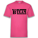 Junggesellenshirts.de Herrenshirt S / Fuchsia JGA Shirt Team "B-Team"