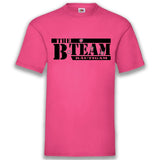 Junggesellenshirts.de Herrenshirt S / Fuchsia JGA Shirt Team "B-Team"