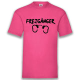 Junggesellenshirts.de Herrenshirt S / Fuchsia JGA Shirt Team "Freigänger"