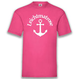 Junggesellenshirts.de Herrenshirt S / Fuchsia JGA Shirt Team "Leichtmatrose"