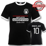 Junggesellenshirts.de Herrenshirt S / Mit JGA Trikot Team "Letzte Auswärtstour"