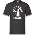 Junggesellenshirts.de Herrenshirt S / Schwarz JGA Shirt "BFF"