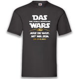 Junggesellenshirts.de Herrenshirt S / Schwarz JGA Shirt Bräutigam "Das Wars II"