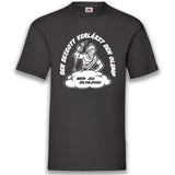 Junggesellenshirts.de Herrenshirt S / Schwarz JGA Shirt Bräutigam "Der Sexgott Verlässt Den Olymp"