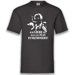Junggesellenshirts.de Herrenshirt S / Schwarz JGA Shirt Bräutigam "Hannibal B-Team"