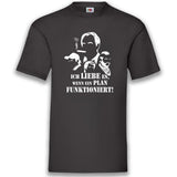 Junggesellenshirts.de Herrenshirt S / Schwarz JGA Shirt Bräutigam "Hannibal B-Team"