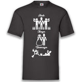 Junggesellenshirts.de Herrenshirt S / Schwarz JGA Shirt Bräutigam "Heute, Morgen, Übermorgen"