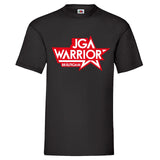 Junggesellenshirts.de Herrenshirt S / Schwarz JGA Shirt Bräutigam "JGA Warrior"