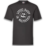 Junggesellenshirts.de Herrenshirt S / Schwarz JGA Shirt "Letzte Nacht Im Wolfsrudel"