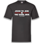 Junggesellenshirts.de Herrenshirt S / Schwarz JGA Shirt "Soon To Join The Dark Side"