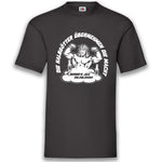 Junggesellenshirts.de Herrenshirt S / Schwarz JGA Shirt Team "Die Halbgötter Übernehmen Die Macht"