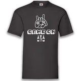 Junggesellenshirts.de Herrenshirt S / Schwarz JGA Shirt Team "Game On 2"