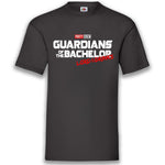 Junggesellenshirts.de Herrenshirt S / Schwarz JGA Shirt Team "Guardians Of The Bachelor Lord Of The Drinks"