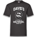 Junggesellenshirts.de Herrenshirt S / Schwarz JGA Shirt Team "Letzte Nacht im Wolfsrudel"