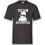 Junggesellenshirts.de Herrenshirt S / Schwarz JGA Shirt Team "Team Hangover"
