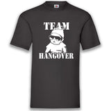 Junggesellenshirts.de Herrenshirt S / Schwarz JGA Shirt Team "Team Hangover"