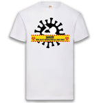 Junggesellenshirts.de Herrenshirt S / Weiß JGA Shirt Bräutigam "Danger"